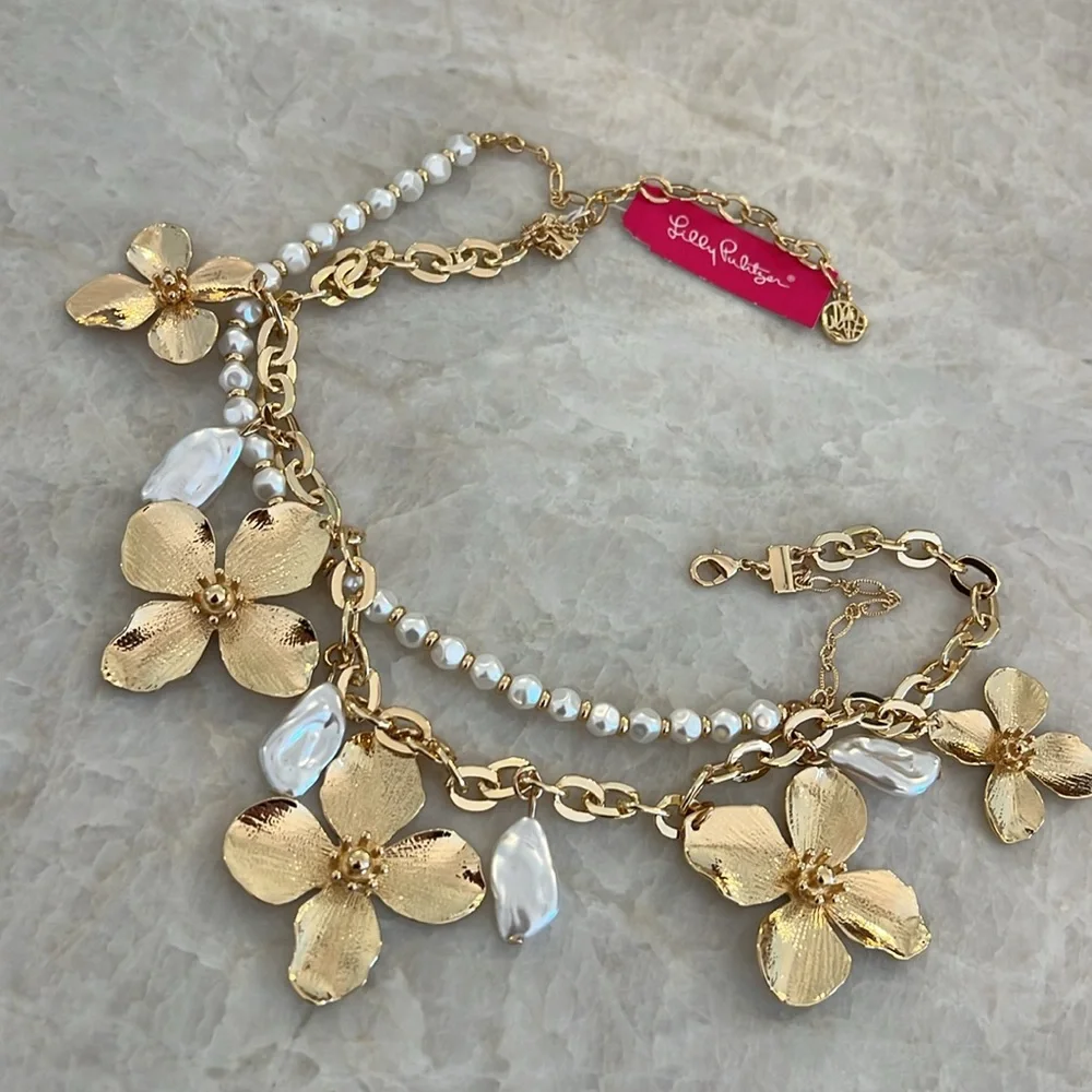 Lilly Pulitzer via Flora necklace - Picture 2 of 6